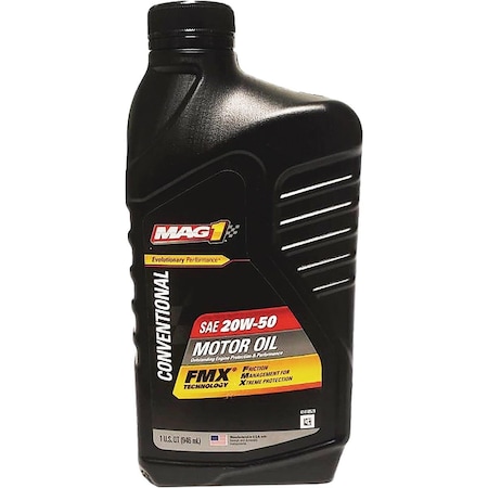 Mag1 Conventional 20W50 Quart Motor Oil MAG161654